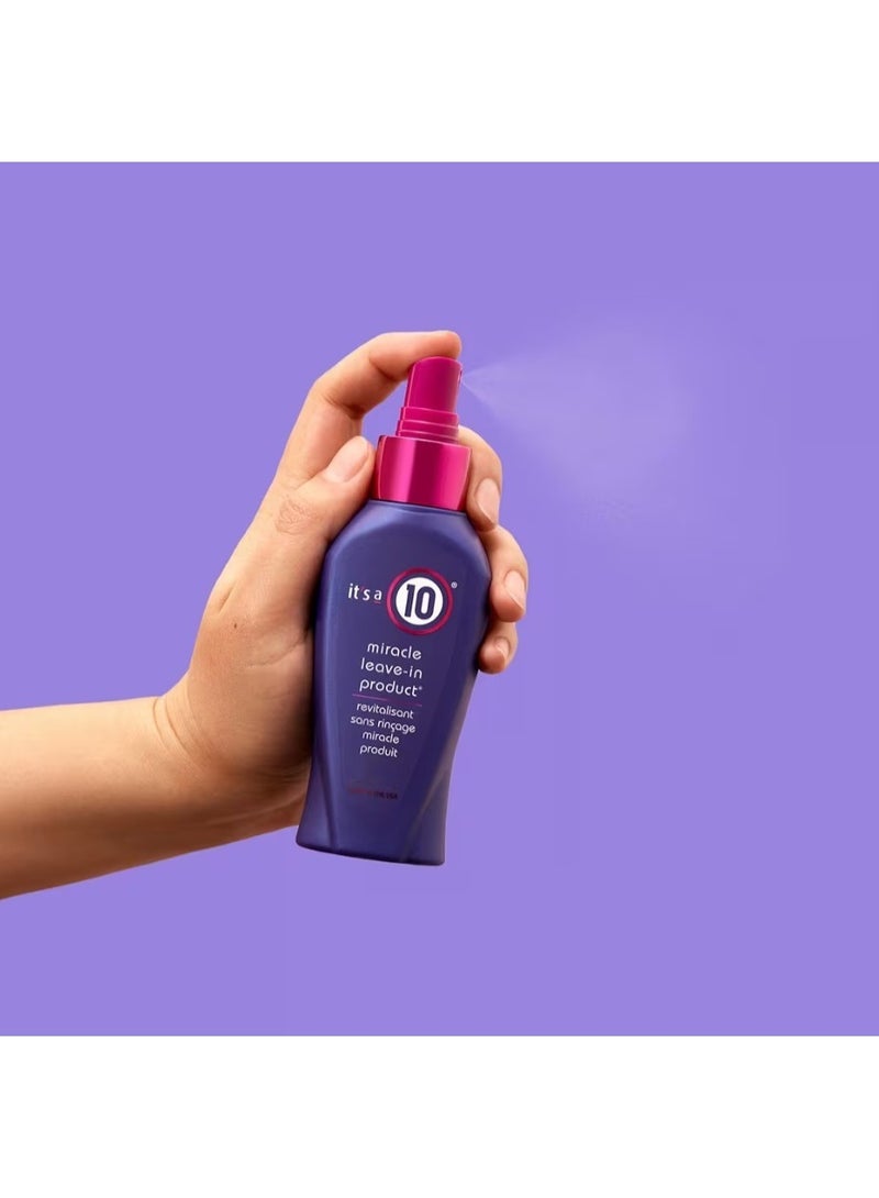 It's a 10 Miracle Leave-In Conditioner 59.1ml – Repair, Smooth & Protect Hair - Image 5