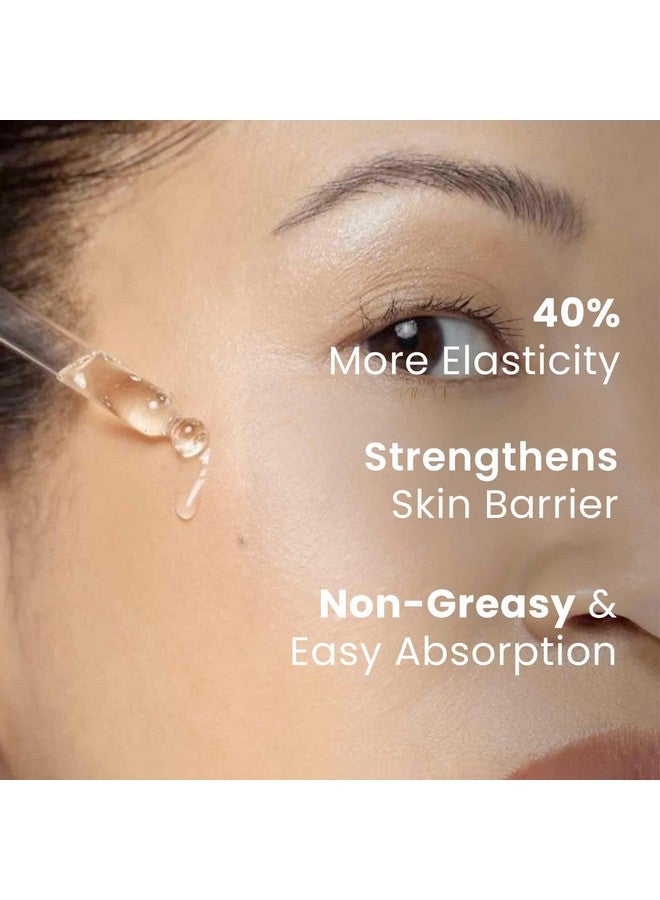 Saffr'n Brightening & Hydrating Face Oil with real and natural Saffron Strands, Squalene, Jojoba, Green Tea | 15ml - Image 3