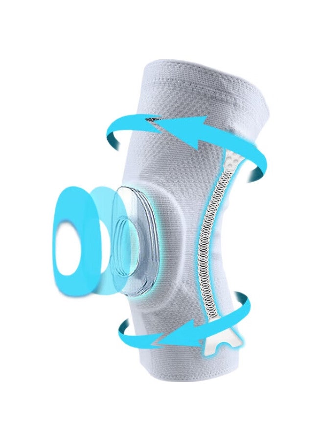 Veidoorn Professional Sports Knee Brace Basketball Gear Men Women Meniscus Joint Running Knee Pads Fitness Soccer M - Image 2