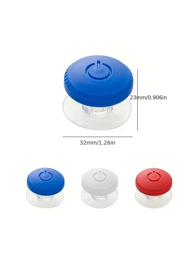 Blue Stick On Toilet Flush Button Handle Prevent Broken Nails For Long Nails - Image 4