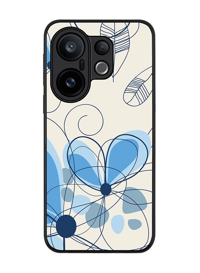 Stylizedd For vivo X200 FE / S30 Pro mini Case,Slim fit Camera Protection, Shockproof Thin Phone cover  - Daisy Lines