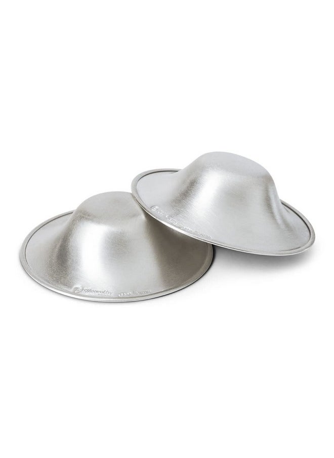 Silverette SILVERETTE The Original Silver Nursing Cups, Nipple Covers for Breastfeeding, XL  - Image 3