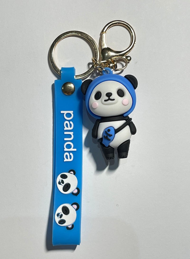 ميدالية مفاتيح كرتونية مميزة اكسسوار لطيف سلسلة مفاتيح أنمي بشخصية دب مع شريط يتناسب مع السيارة والمحفظة والحقيبة هدية ابداعية لطيفة - Image 2