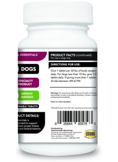 VetriScience Laboratories Renal Essentials Kidney Supplement For Dogs  Kidney And Urinary Tract Support, Dog Kidney Supplement With Astragalus Root, Nettle And Herbs, Ut Health  - Image 3