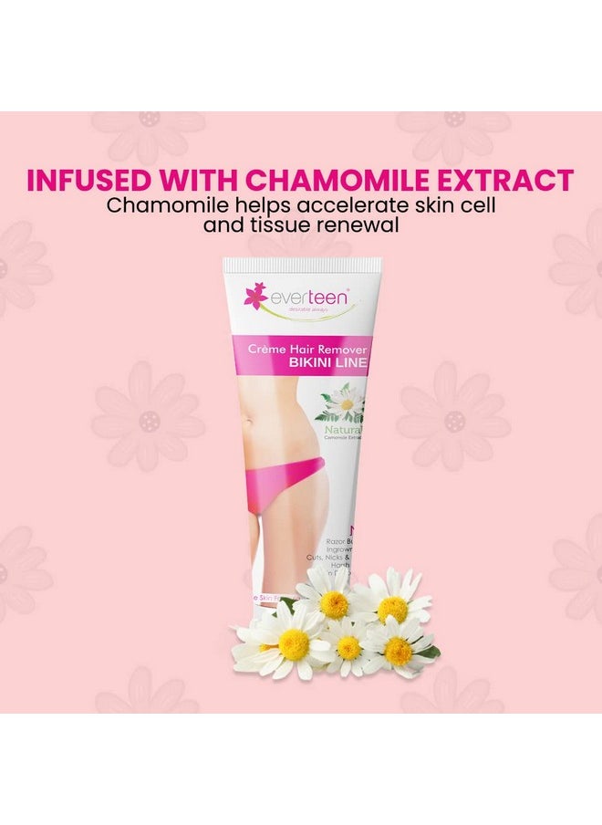 Natural Hair Removal Cream With Chamomile For Bikini Line & Underarms In Women And Girls | No Harsh Smell, No Skin Darkening, No Rashes | 1 Pack 50 G With Spatula And Coin Tissues - pzsku/ZE07360A874F836219215Z/45/_/1733730182/8cea50a7-5a4e-449f-b747-dc52a592c188