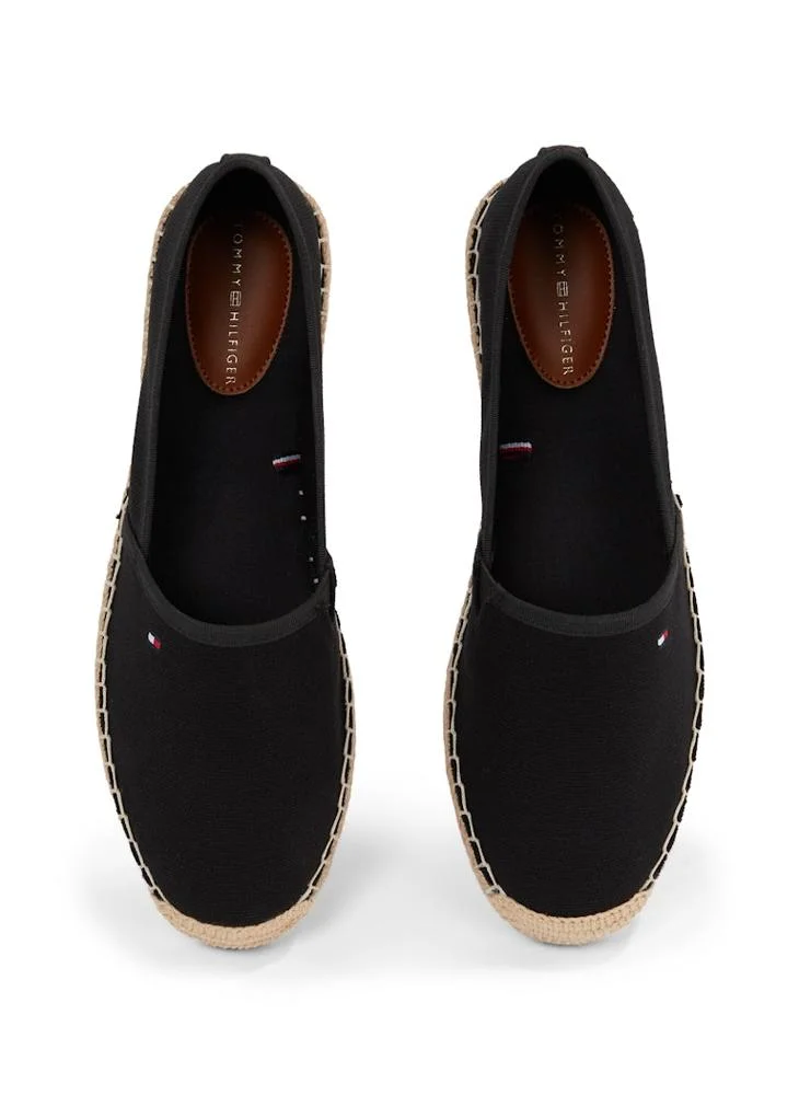 TOMMY HILFIGER  Flag Embroidery Canvas Espadrilles for Women | Best Price UAE