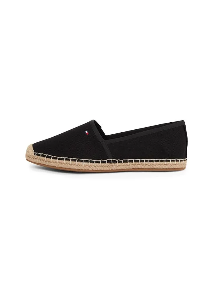 TOMMY HILFIGER Flag Embroidery Canvas Espadrilles