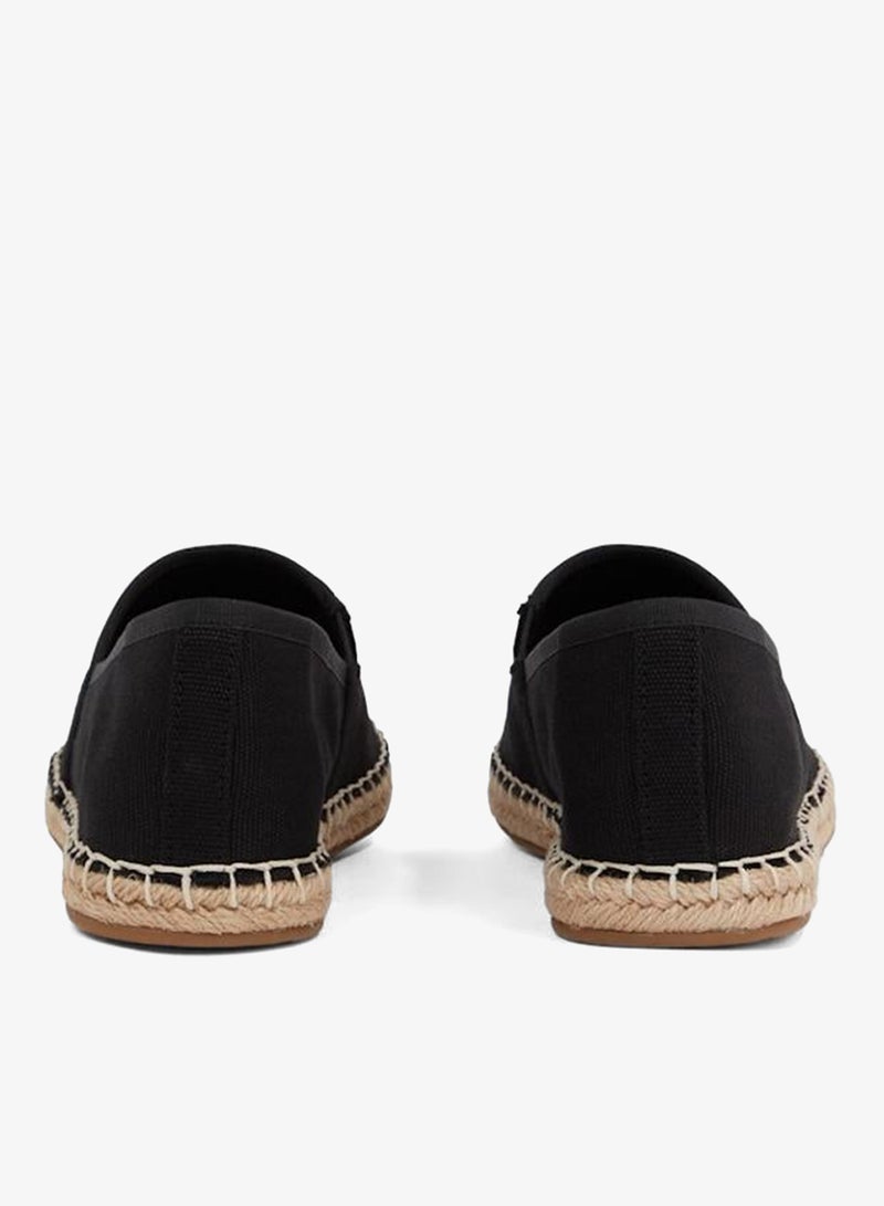 TOMMY HILFIGER Flag Embroidery Canvas Espadrilles - Image 3