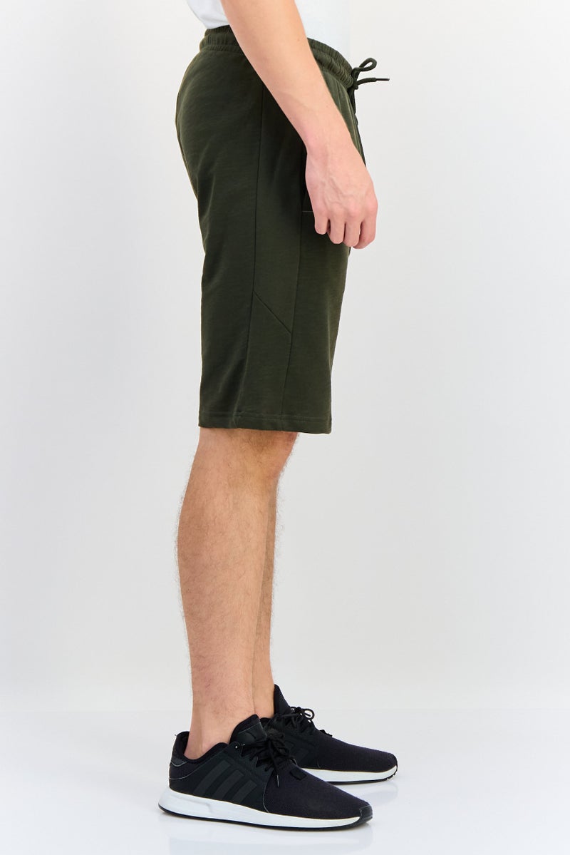 PUMA Men Sportswear Fit Outdoor Shorts, Dark Olive - Image 4