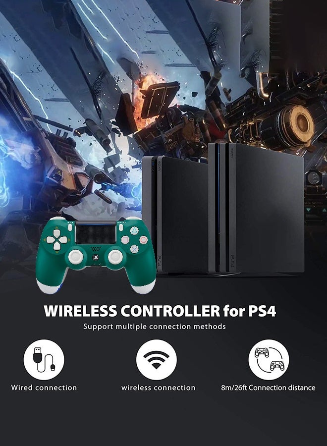 سوني كوبوريشن وحدة تحكم لاسلكية Dualshock 4 لجهاز PlayStation 4 مع عصا تحكم للألعاب ووظيفة الاهتزاز المزدوج. - Image 5