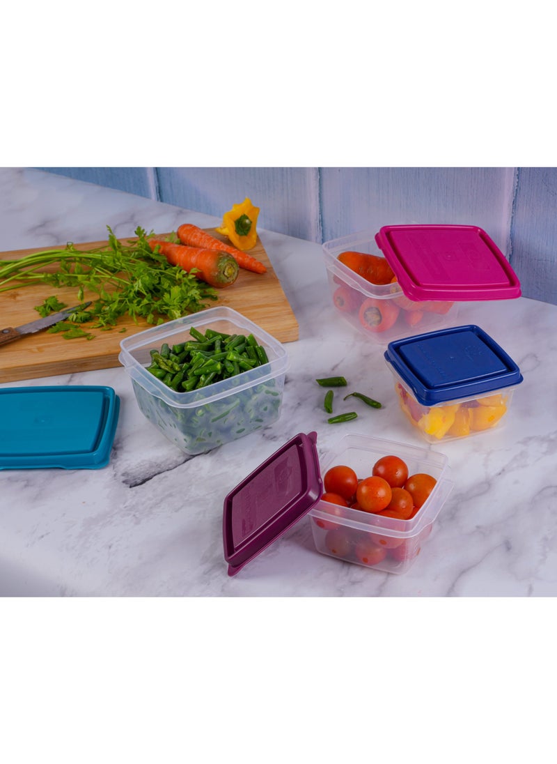Banana Food Storage Containers, 4Pcs  - Image 1