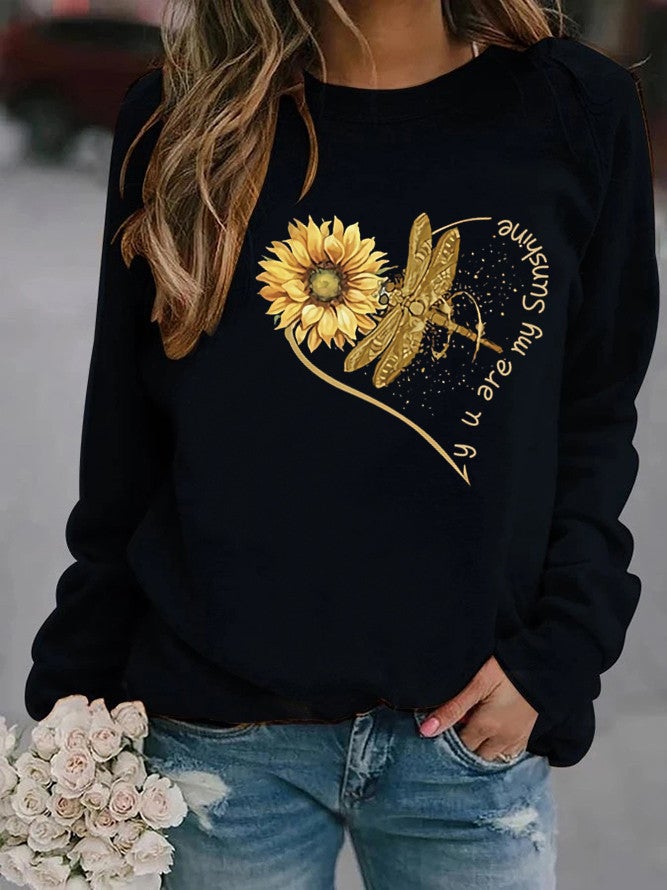 2024 Amazon wish ebay AliExpress cross-border independent station womens animal European and American printed crew neck vests black without cap