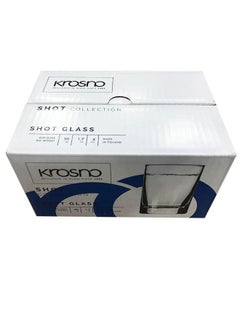 Krosno Krosno shot glass casual collection 50ml set of 6  - Image 3