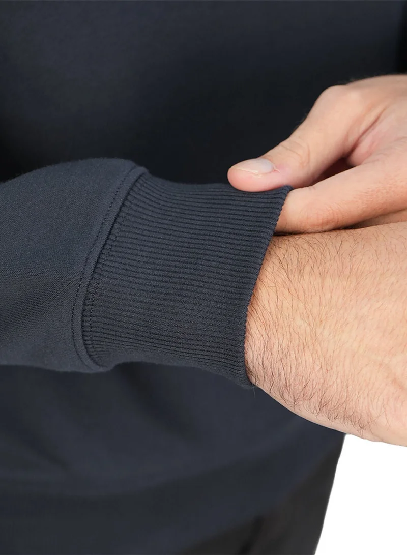 GIORDANO  Men’s Relaxed French Terry Crew Neck Printed Pullover for Men | Best Price UAE