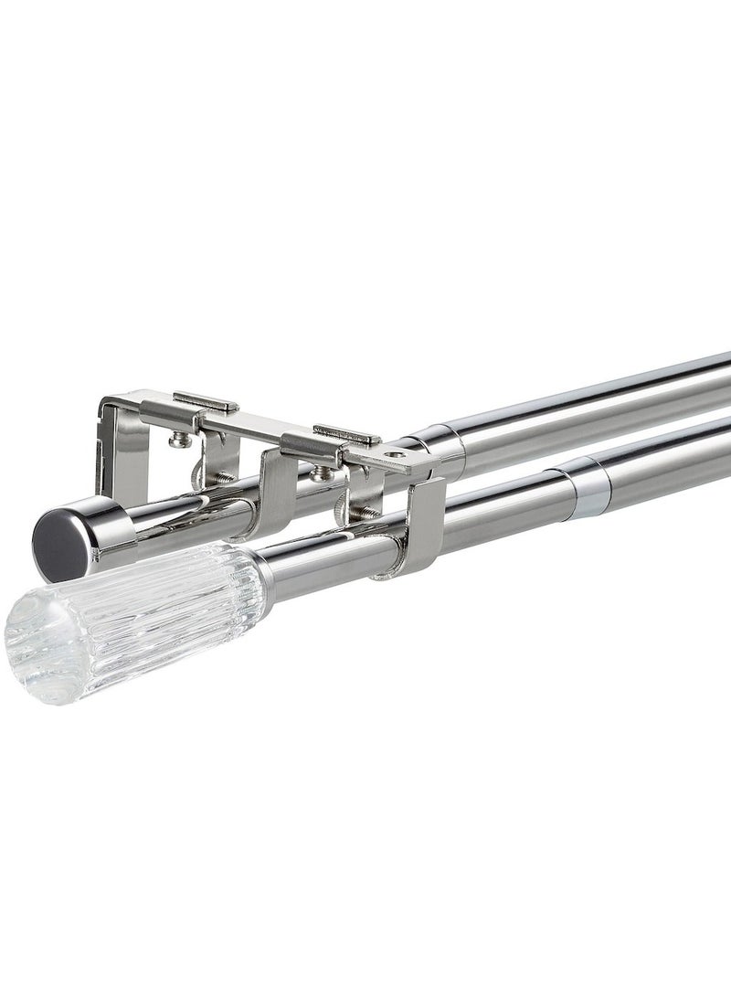 SOLDVARGMAL  Double curtain rod set 120-210 cm 19 mm - Image 1