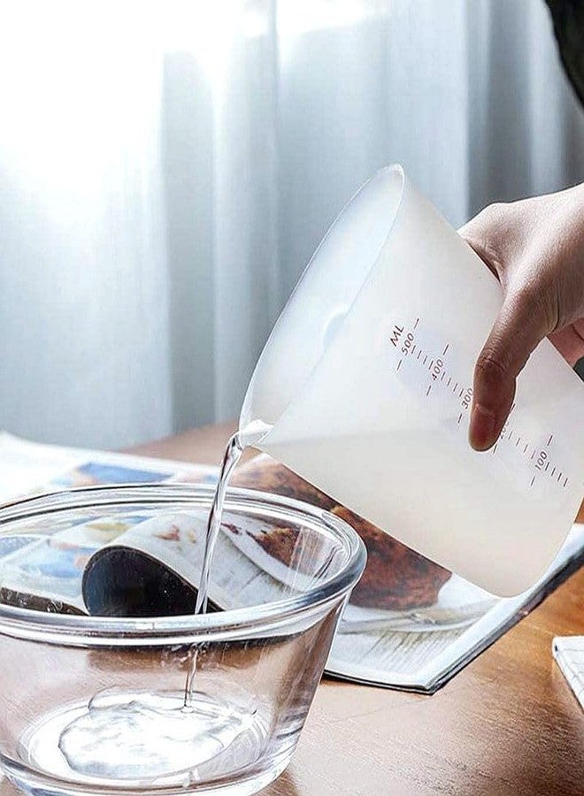 Korlin Good Grips Squeeze and Pour Silicone Measuring Cup Set - 1 and 2 Cup Capacity - Image 5