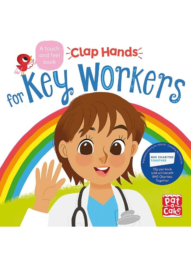 Clap Hands: Key Workers: A touch-and-feel board book  - Image 1