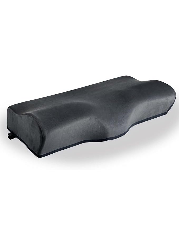 وسادة نوم ميموري فوم فاخرة - دعم طبي لفقرات الرقبة لنوم أفضل - تصميم مريح لتخفيف آلام الرقبة والكتف - وسادة نوم طبية عالية الكثافة لغرفة النوم - Image 5