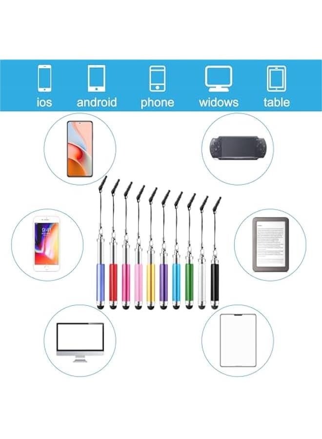 10 PCS Mini Stylus Pen, High Precision Stylus Pens for Touch Screens Short Stylus Pen Sets for All smartphones, mobile phones, tablets Universal Touchscreen Devices  - Image 4