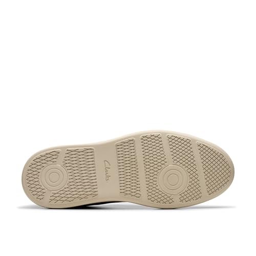 Clarks Men's Brodin Lace Sneaker, Black Leather, 7 - Image 4