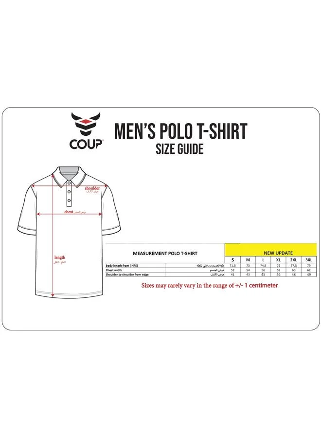 Coup Coup Men Poloshirt With Short Sleeves