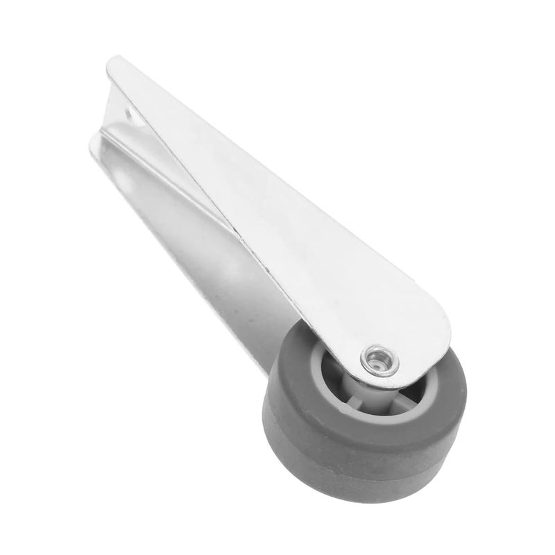 بوابات الفضة قوالب 6 قطع عجلات دوارة لأبواب الخشب إصلاح مسار الأثاث - Image 2