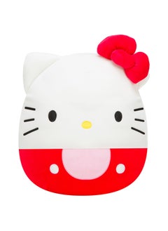Squishmallows Little Plush 8 inch Sanrio Core Hello Kitty Red Suit , Officially Licensed Kellytoy Plush Toy, Colorful Soft Toy, Gift for Kids, Girls & Boys Washable Squishy Stuff Toy Multicolor All Age  - Image 1