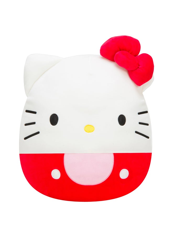 Squishmallows Little Plush 8 inch Sanrio Core Hello Kitty Red Suit , Officially Licensed Kellytoy Plush Toy, Colorful Soft Toy, Gift for Kids, Girls & Boys Washable Squishy Stuff Toy Multicolor All Age  - Image 1