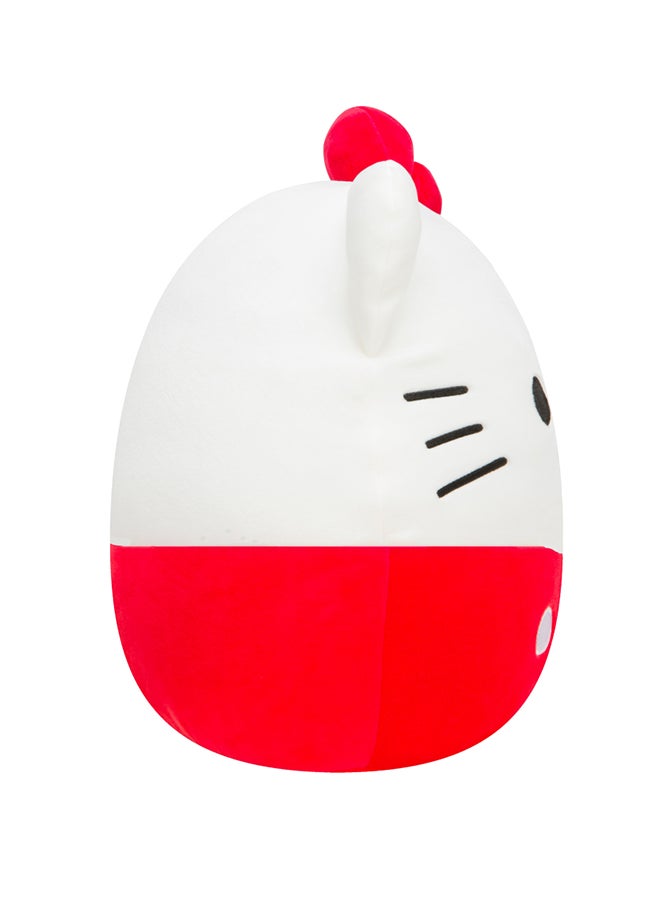 Squishmallows Little Plush 8 inch Sanrio Core Hello Kitty Red Suit , Officially Licensed Kellytoy Plush Toy, Colorful Soft Toy, Gift for Kids, Girls & Boys Washable Squishy Stuff Toy Multicolor All Age  - Image 3