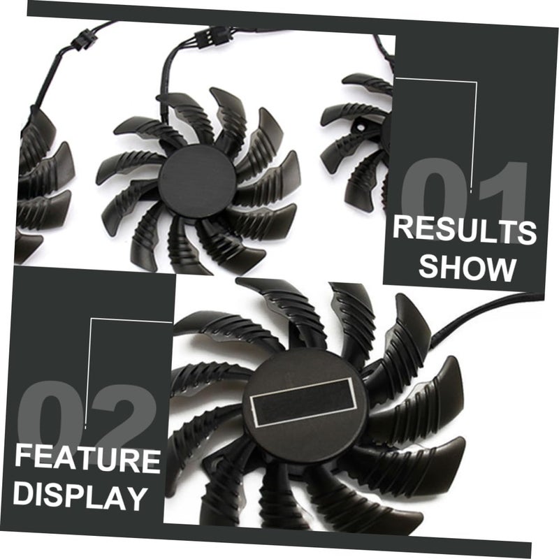 GALPADA Replacement Gpu Air Cooler Fan 75mm Pld08010s12h Compatible Graphic Card Cooling Fan for Computer Gaming Video Card Cooling - Image 3