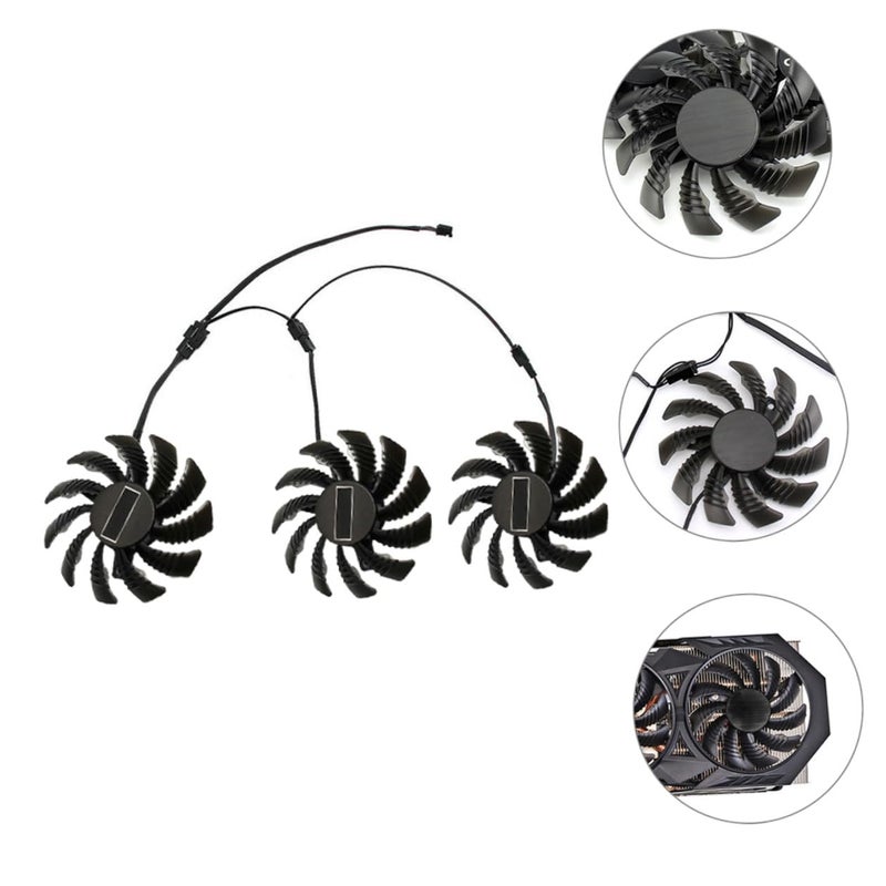 GALPADA Replacement Gpu Air Cooler Fan 75mm Pld08010s12h Compatible Graphic Card Cooling Fan for Computer Gaming Video Card Cooling - Image 5