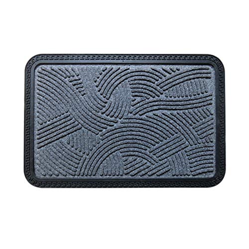 ATMAH Quick Dry Magic Mats, Size 40cm x 60cm (Grey) - Image 1