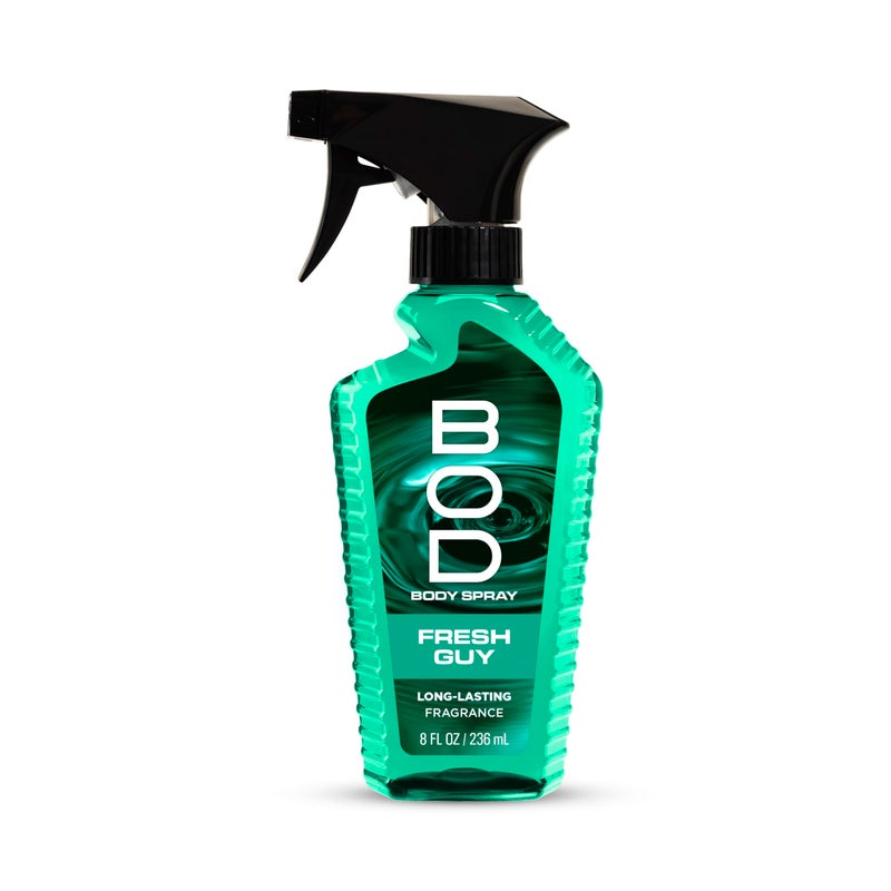 BOD man Fragrance Body Spray, Fresh Guy, 8 fl oz - Image 1