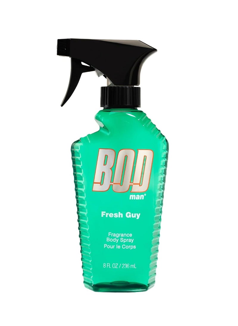 BOD Man BOD Man Fragrance Body Spray, Fresh Guy, 8 fl oz  - Image 1