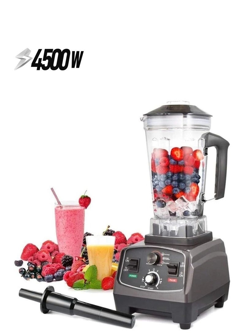 Denx Electric Blender With Inox Blades And Sharp Stainless Steel Blades Suitable For Mixing Fruits. Distinctive And Durable Design, Powerful Motor And High-Performance Blender - From Denx - Image 2