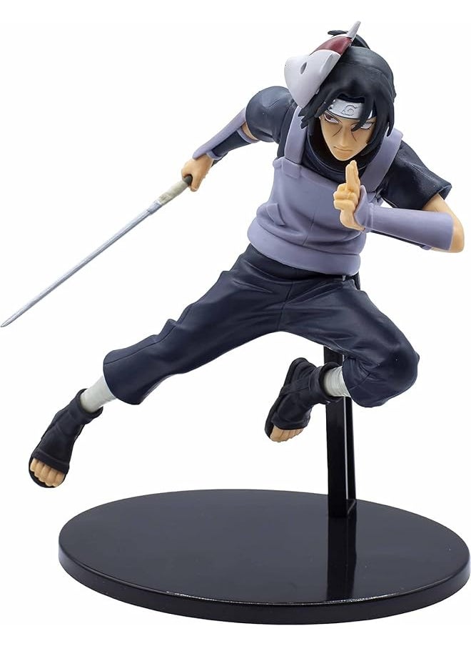 Banpresto - Naruto Shippuden Uchiha Itachi Vibration Stars Figure 16 cm Height - Image 1