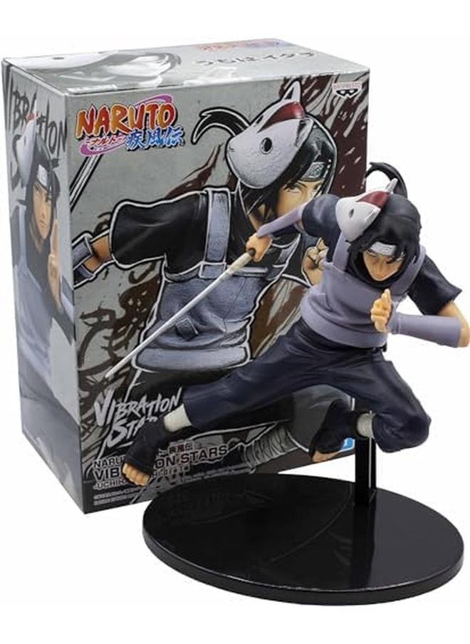 Banpresto - Naruto Shippuden Uchiha Itachi Vibration Stars Figure 16 cm Height - Image 1