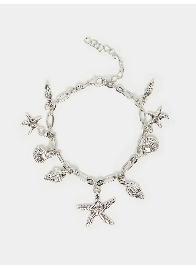 Styli Styli Starfish Drop Anklet with Lobster Claw