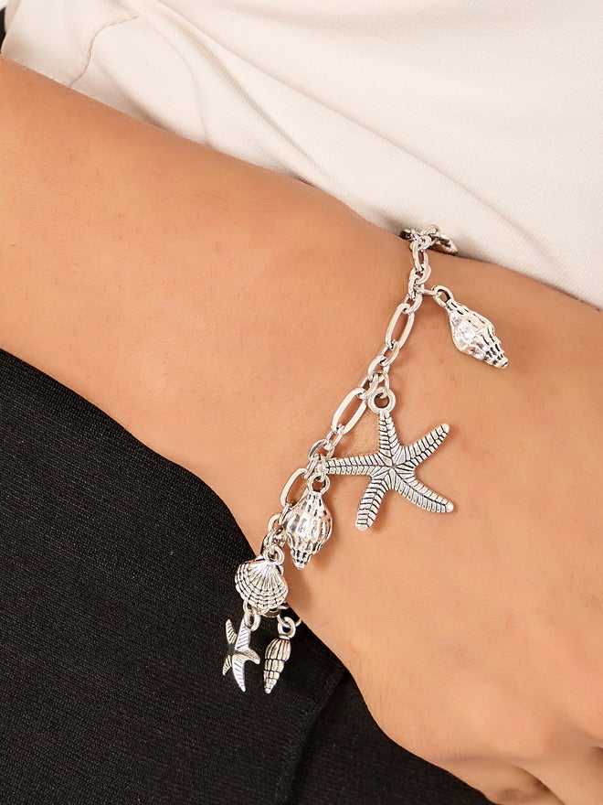 Styli Styli Starfish Drop Anklet with Lobster Claw  - Image 1