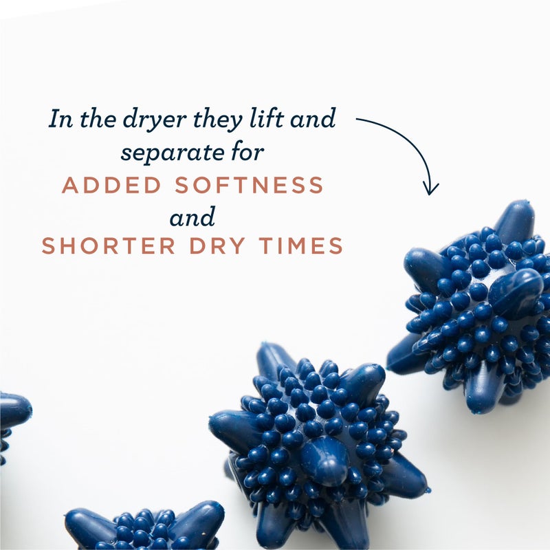 Esembly Agitators, Washer Dryer Balls for Cleaner Softer Laundry, Reusable Eco-Friendly Laundry Dryer Balls, 6 Pack - Image 4