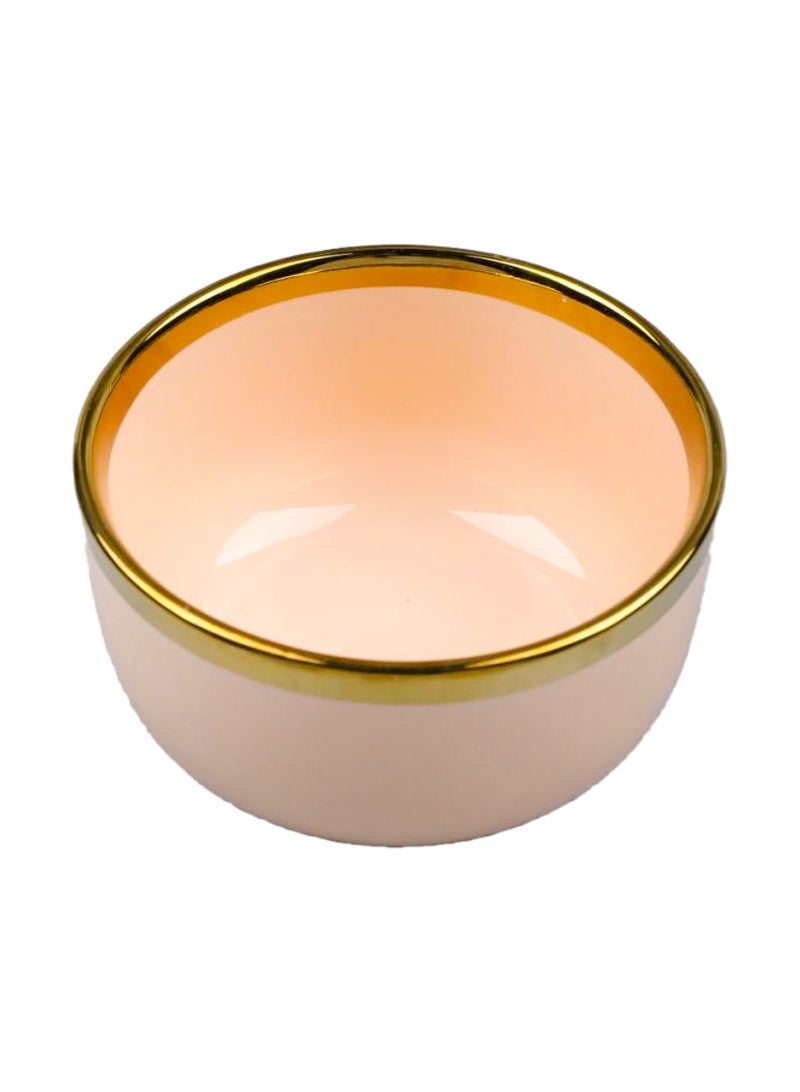 Danny Home Porcelain Bowl, 5 inches, Pink, 3004