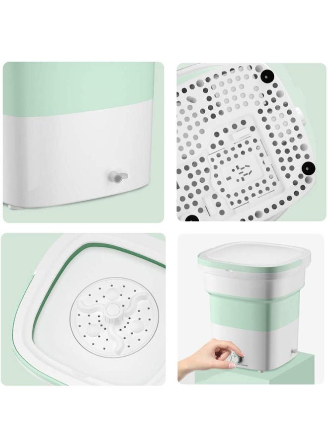 SHOPI Portable Washing Machine - Foldable Mini Small Washer for Washing Baby Clothes, Underwear or Small Items, Suitable for Apartment, Laundry, Camping, RV, Travel - Image 5