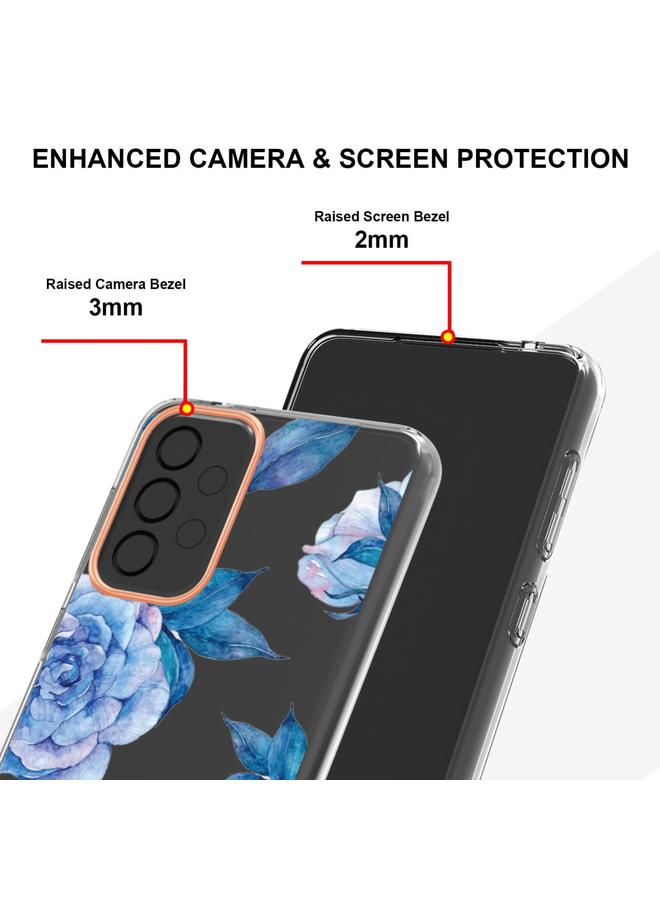 erorex Case For Samsung Galaxy A33 5G Flowers and Plants Series IMD TPU Phone Case - Image 4