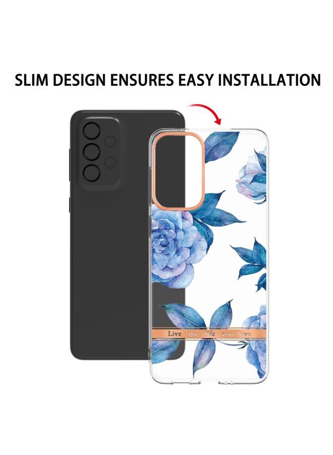 erorex Case For Samsung Galaxy A33 5G Flowers and Plants Series IMD TPU Phone Case - Image 5