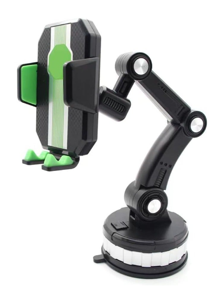 ELTRAZONE Super Adsorption Phone Holder, Windshield Phone Holder Phone Mount for Car Center Console, 360 Rotated Degree Super Stable Suction Cup Car Phone Holder - Image 1