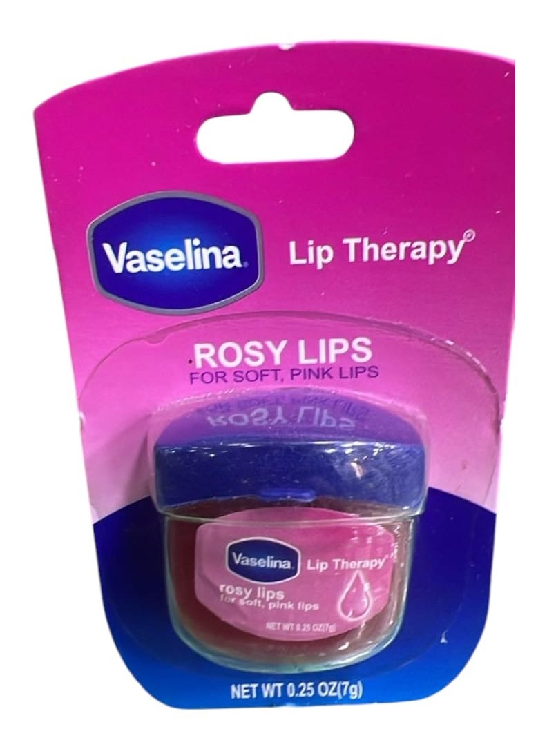 Vaseline - Lip Tub Rosy Pink 7 grams - Image 1