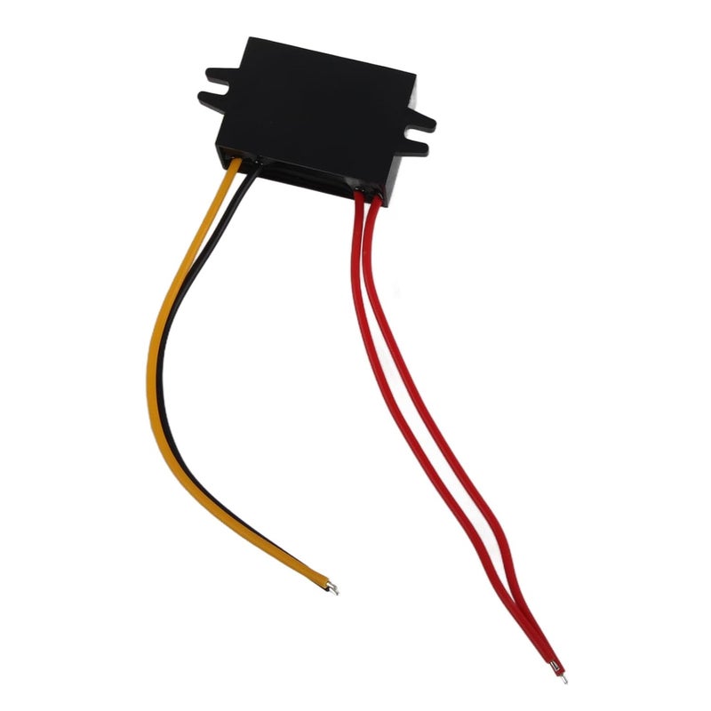 محول 5A من تيار متردد 10-28V إلى تيار مستمر 12V، IP67 محول خفض جهد تيار مستمر 12V مع 4 كابلات، محولات خفض جهد SMD مدمجة للمحرك، المضخة، جهاز التوجيه، كاميرا المراقبة، قطعة واحدة - Image 4