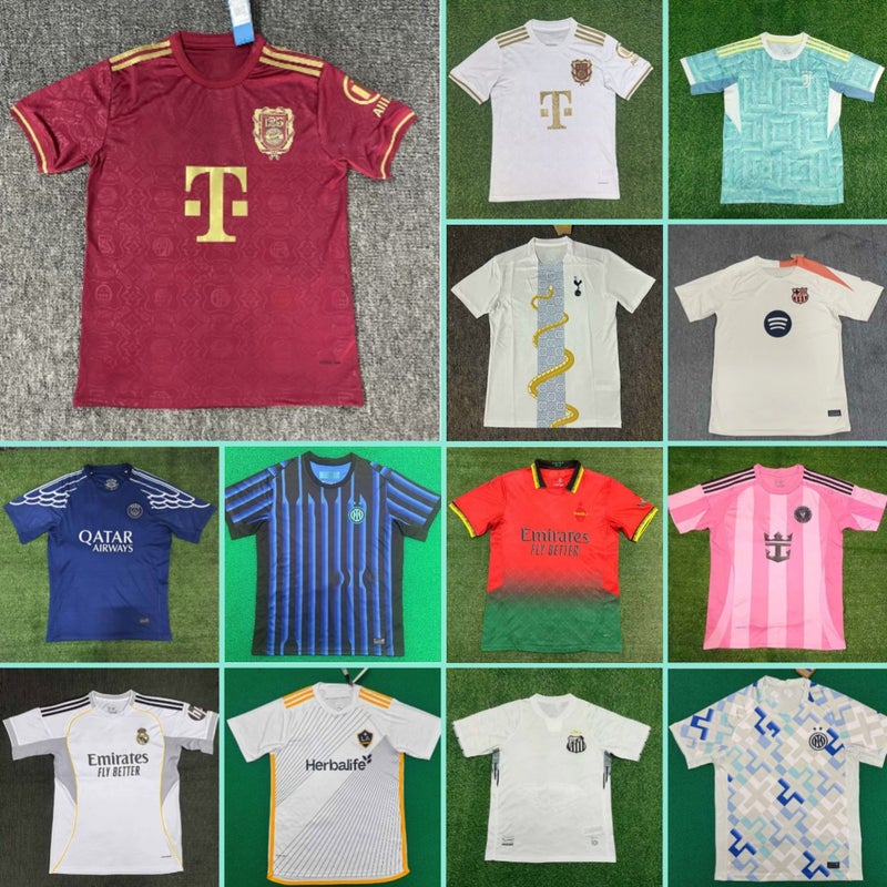 Club Football Uniforms F Flamengo Paris Bayern Santos Sports T-Shirts Apparel Dropshipping Printed Team - Image 2