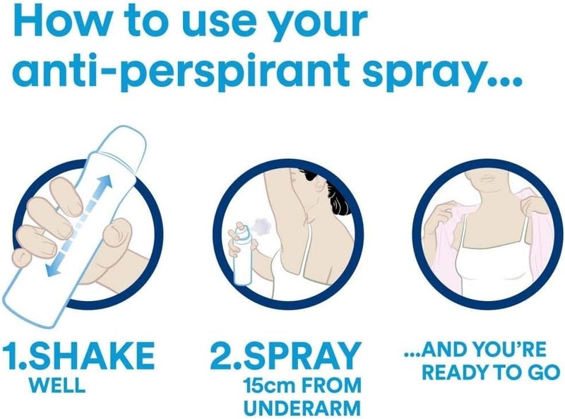 Dove Nourishing Secrets Coconut & Jasmine Flower Antiperspirant Deodorant Spray 250ml Pack of 6 Pieces | Long Lasting Sweat & Odor Protection | Soft & Smooth Underarms - Image 2