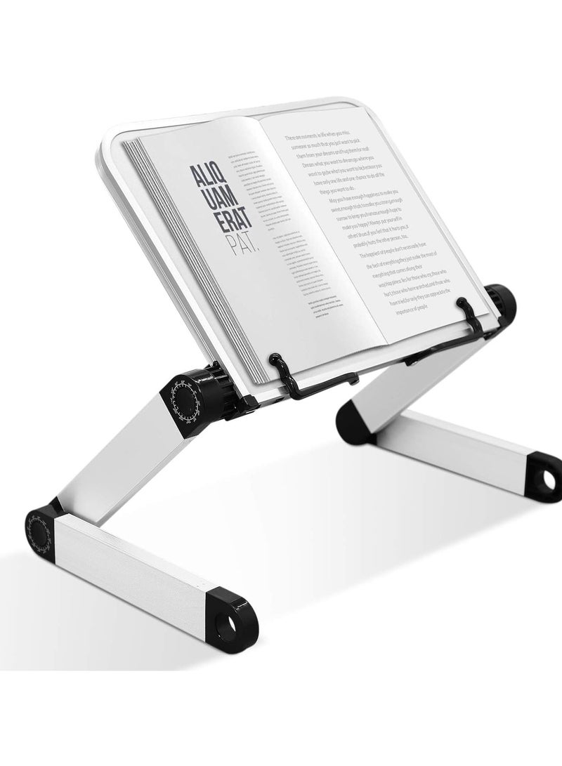 general Reading Bookshelf, Adjustable Bookshelf, Ergonomic Multi-Height Angle Stand for Textbooks, Recipes, Sheet Music, Laptops - Image 1